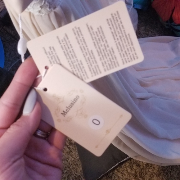 Formal Melusino dress cream color size 0 - Picture 7 of 7